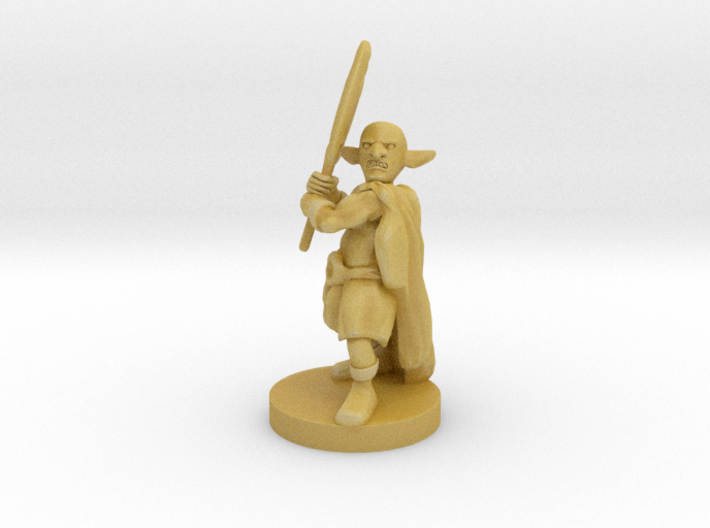 Deep Gnome Axe Barbarian 3d printed