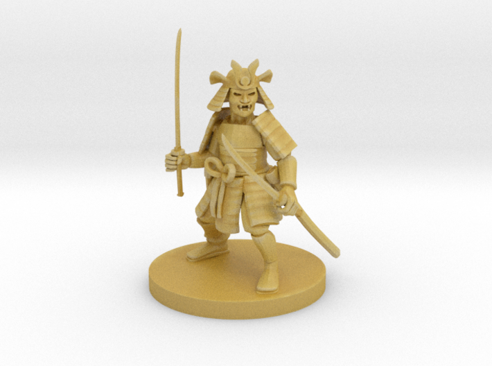 Dwarf Samurai 3d printed