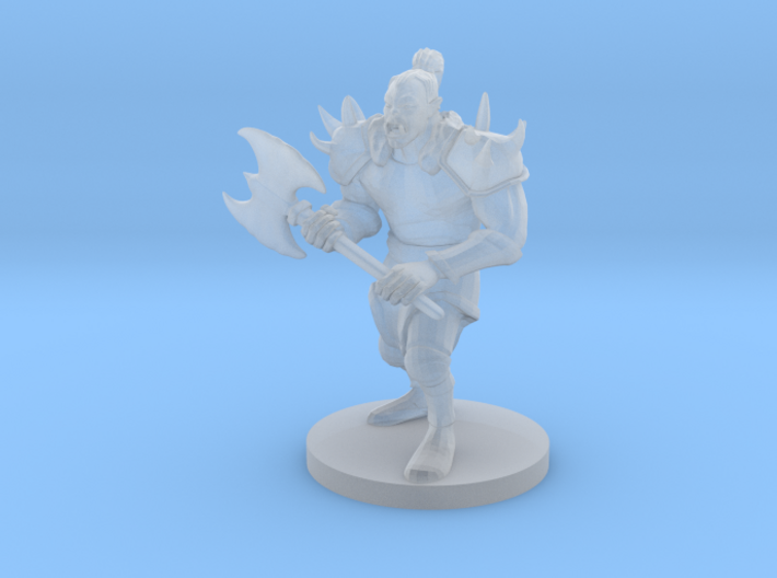 Orc Warrior 3d printed