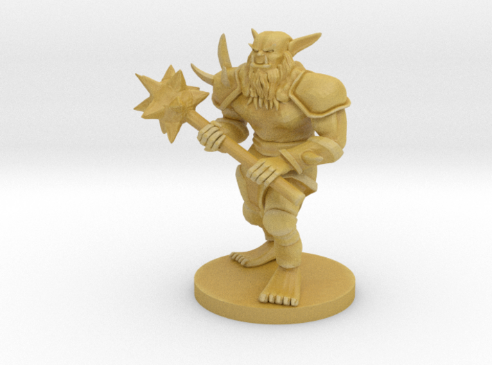 Bugbear with a Morningstar 3d printed 