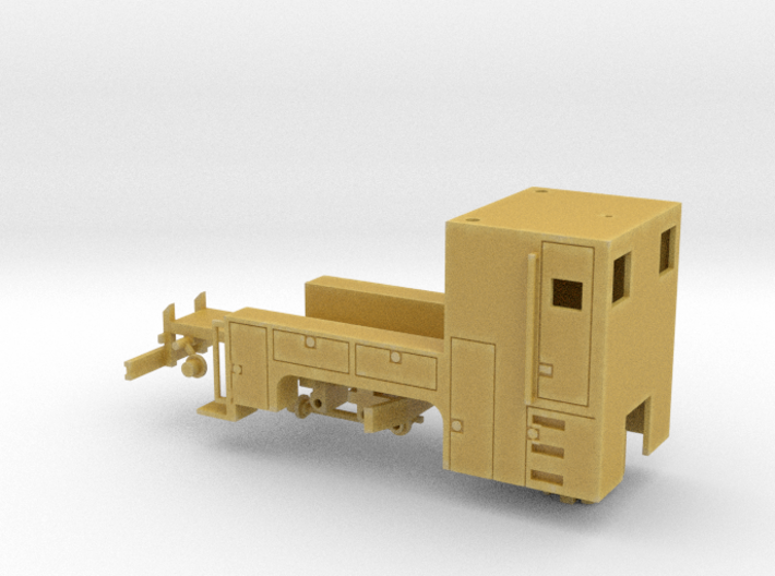 MOW Truck 1-87 HO Scale (Positional) 3d printed 
