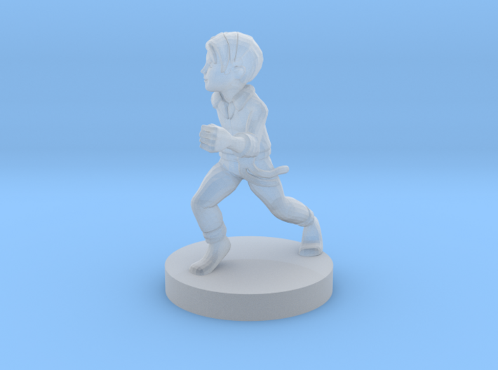 Child Male Running 3d printed