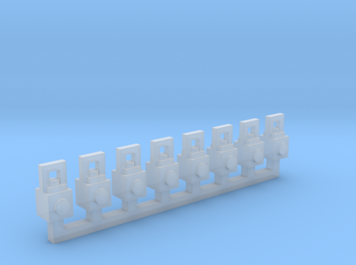 Lanterns 8 Pack 1-87 HO Scale 3d printed