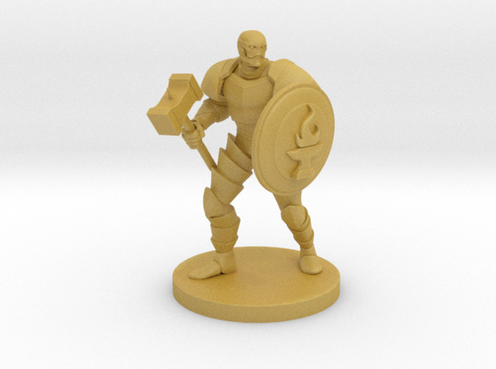 Warforged Forge Cleric 3d printed 