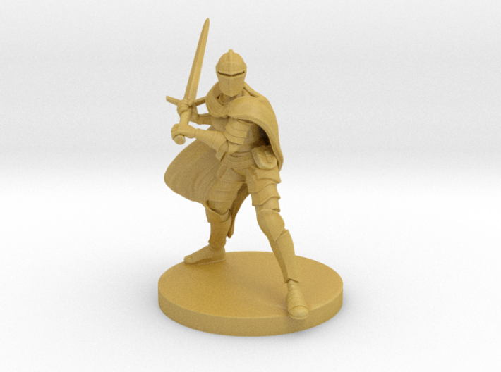 Knight Female 3d printed 