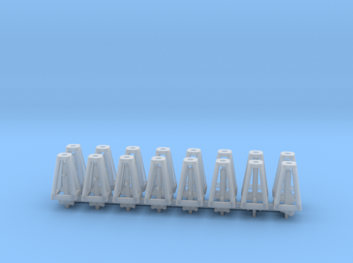 Jack Stands 16 pack 1-25 Scale 3d printed