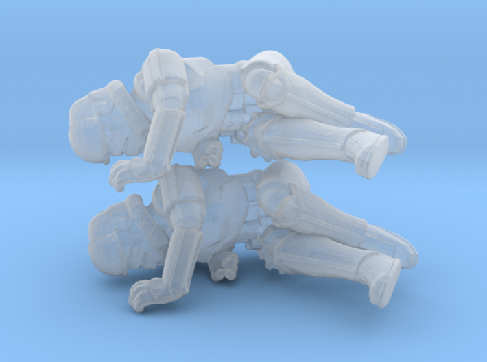 Dead Troopers (Imperial) 3d printed