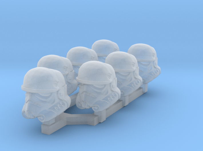 Extreme Environment Trooper Heads 3d printed