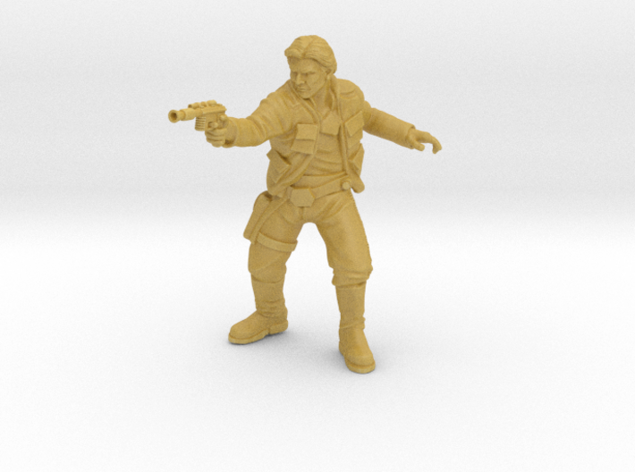 Adult Scruffy Scoundrel 3d printed