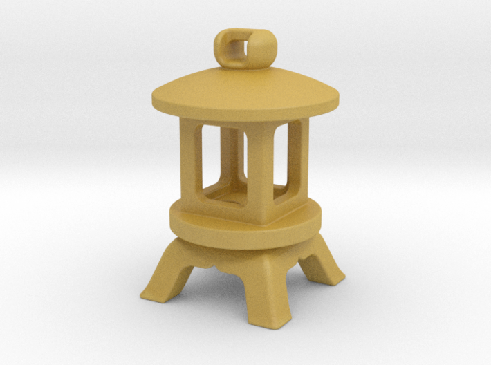 Japanese Stone Lantern B: Tritium (All Materials) 3d printed