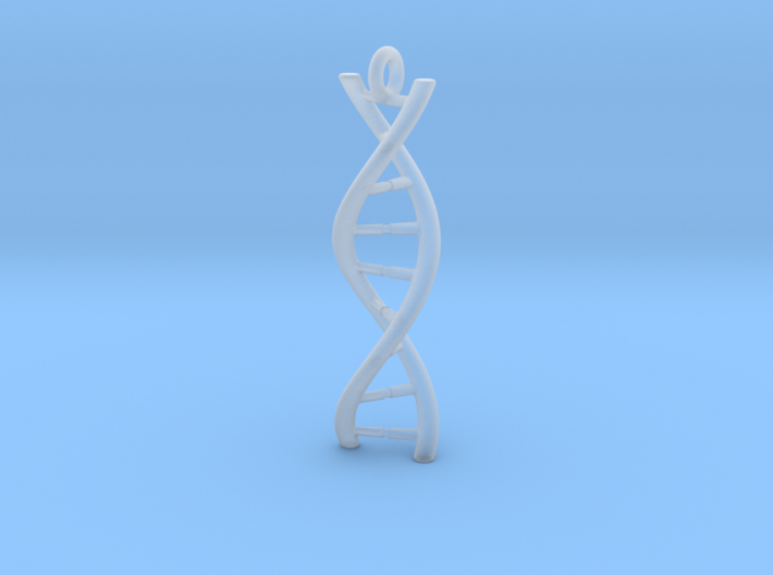 DNA Pendant with hook 3d printed