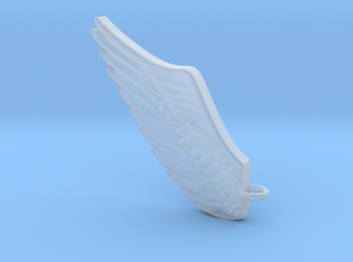 Wing pendant 3d printed