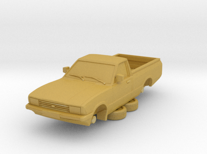 1-76 Ford Cortina Mk5 P100 Hollow (repaired) 3d printed