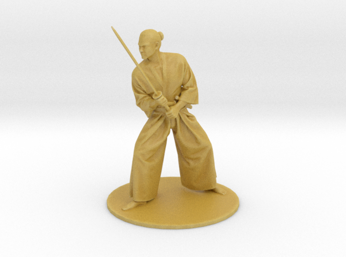 samurai katana warrior 3d printed