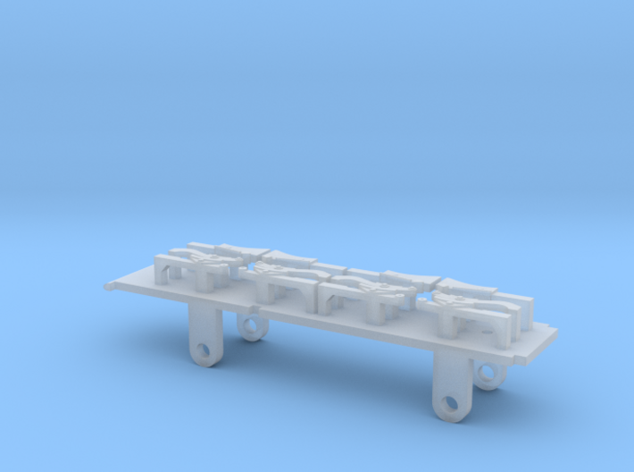 Furness D1, E1 &amp; Cambrian SPC Tender - EM Chassis 3d printed