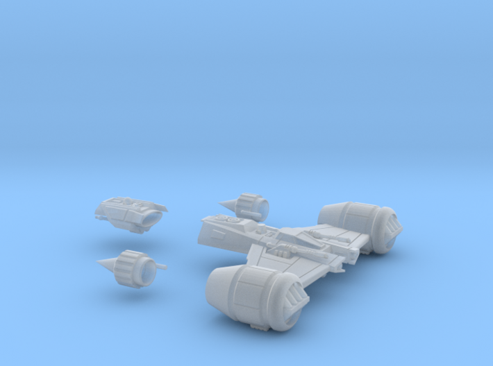 SWTOR inspired Republic Gunship 1/270 3d printed