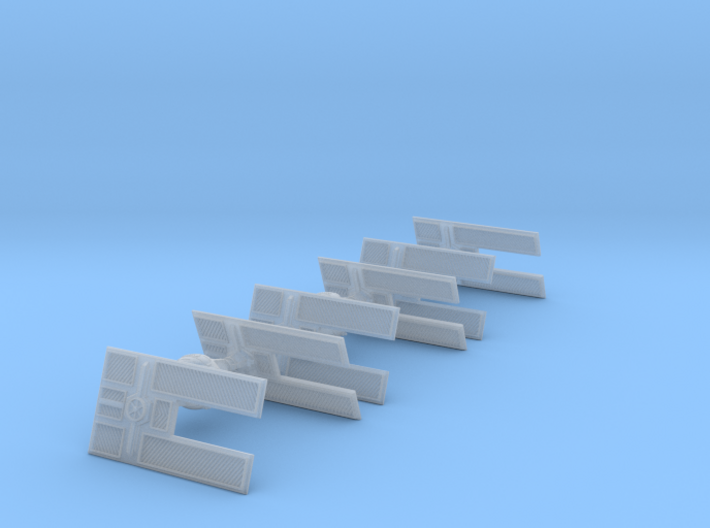 TIE/D Automated Fighter 3-pack 1/270 3d printed