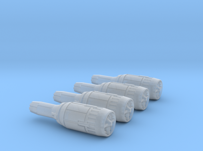 Alternate U-wing engines 3d printed