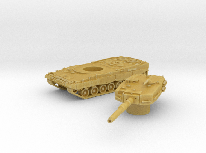 Leopard II tank (Germany) 1/200 3d printed