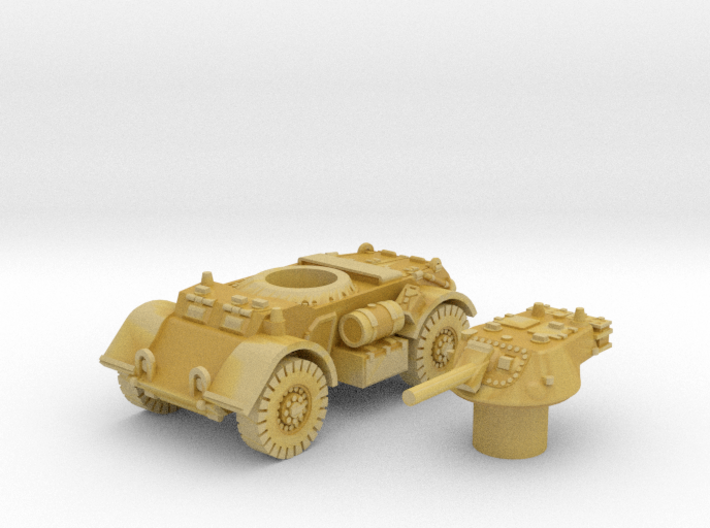T17 Staghound (Usa) 1/200 3d printed