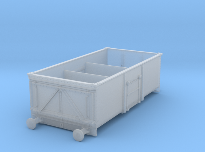 Steel built, private owner 13t mineral wagon in 3m 3d printed