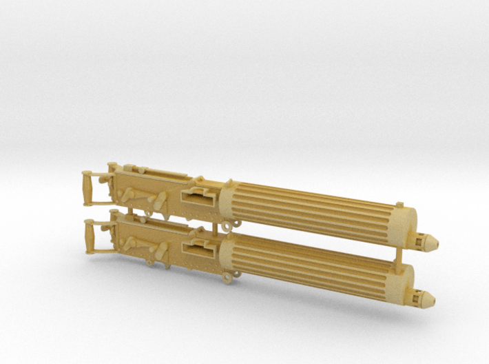 Two 1/16 scale Vickers Heavy Machine Guns. 3d printed 