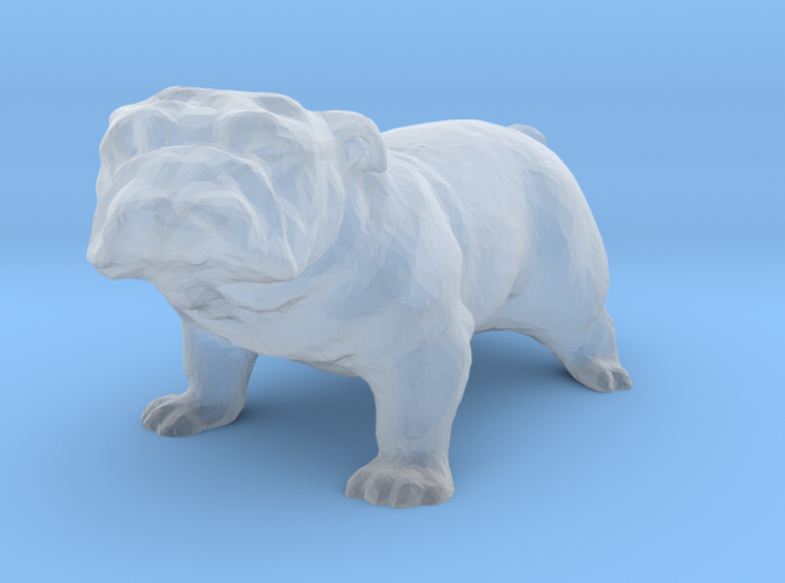 S Scale Bull Dog 3d printed