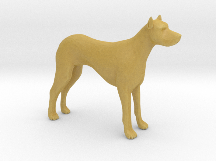 S Scale Guard Dog 3d printed 