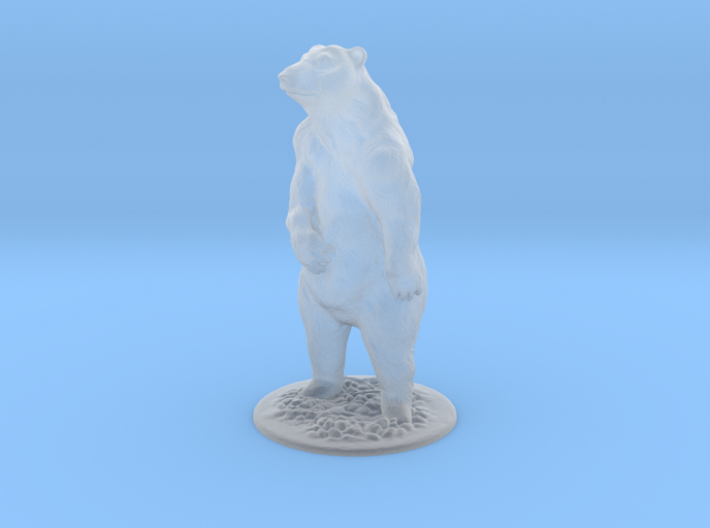 S Scale Grizzly Bear 3d printed