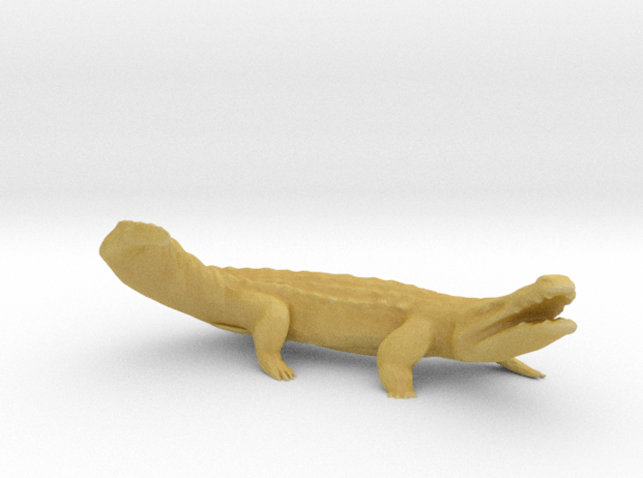 HO Scale Crocodile 3d printed 