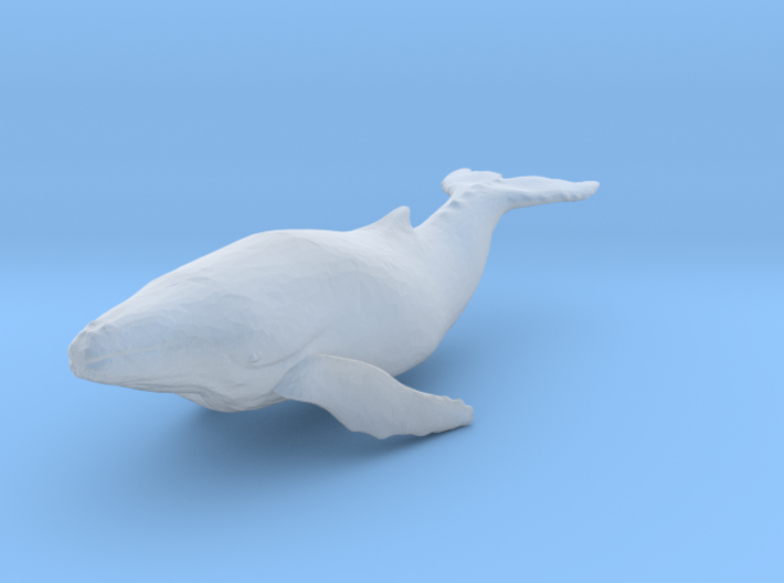 S Scale whale 3d printed