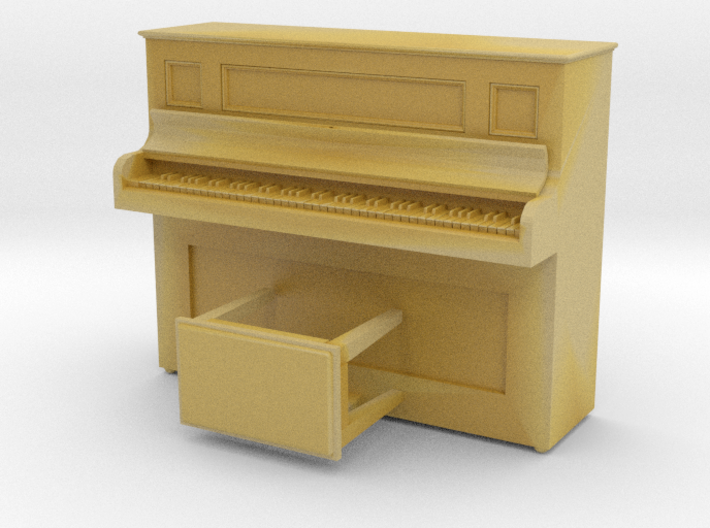 S Scale Piano 3d printed 