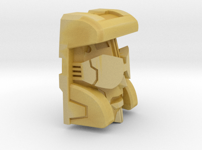 The Pacifist's Face for TR Blurr 3d printed