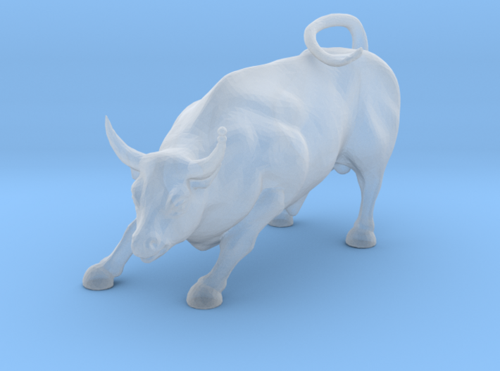 HO Scale Bull 3d printed