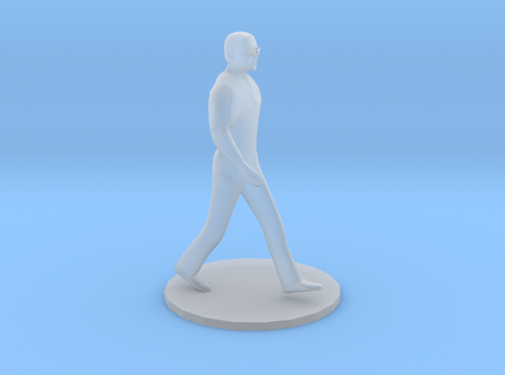 O Scale Man Walking 3d printed