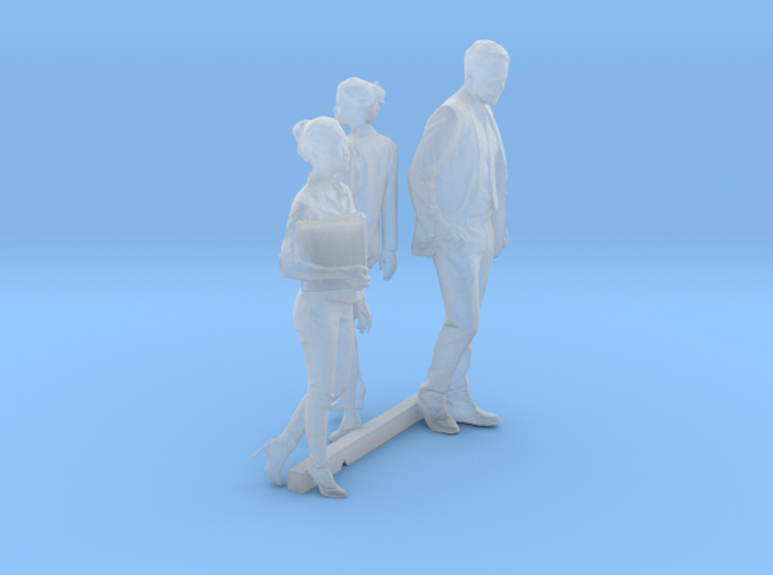 O Scale Standing People 9 3d printed