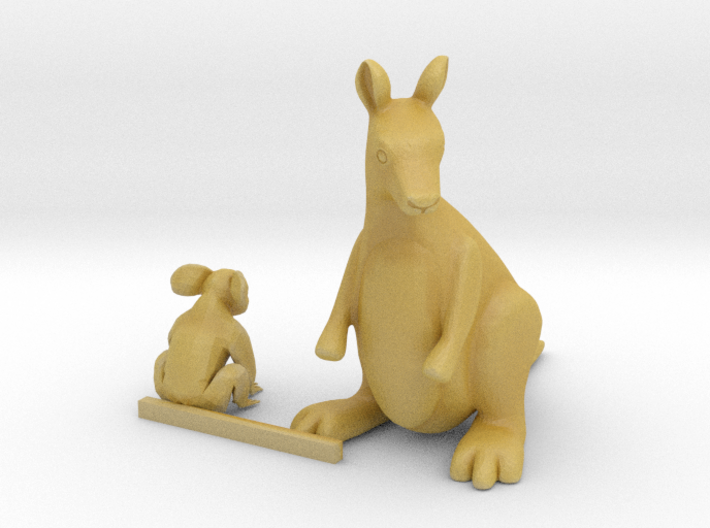 S Scale Koala Bear and Kangaroo 3d printed