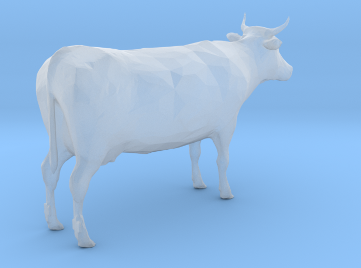 HO Scale Cow 3d printed