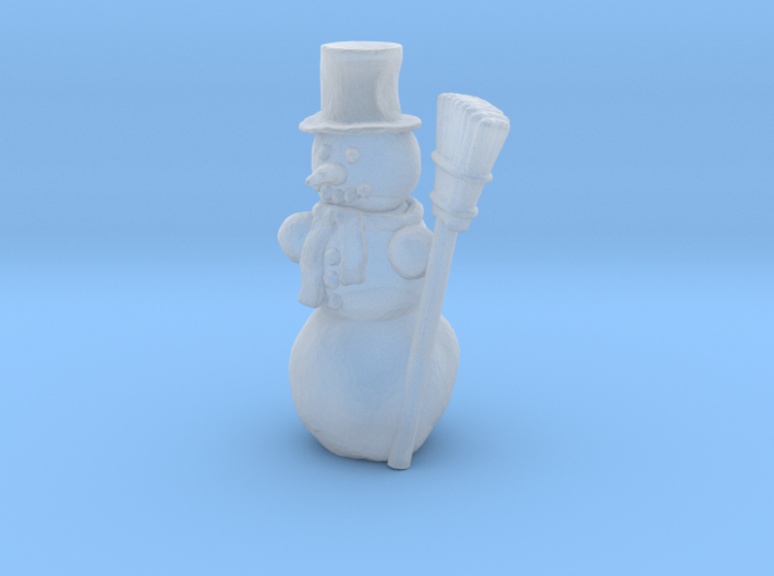 S Scale Snowman 3d printed