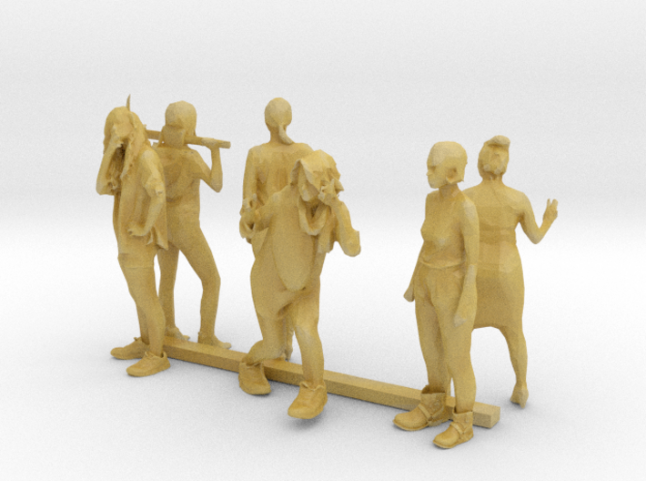 HO Scale Working Women 1 3d printed