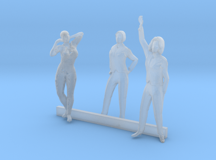S Scale Standing Women 5 3d printed