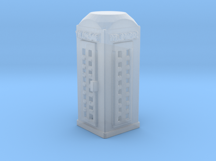 N Scale Telephone Booth 3d printed