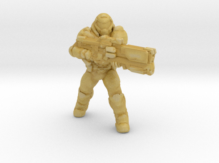doomguy doom slayer 32mm heroic scale miniature 3d printed 