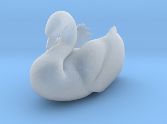 S Scale Swan 3d printed
