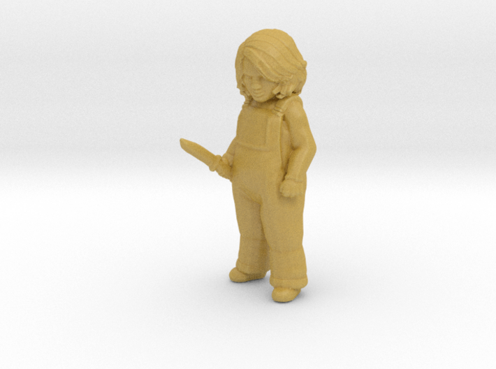 Chucky 28mm miniature for games and rpg horror 3d printed