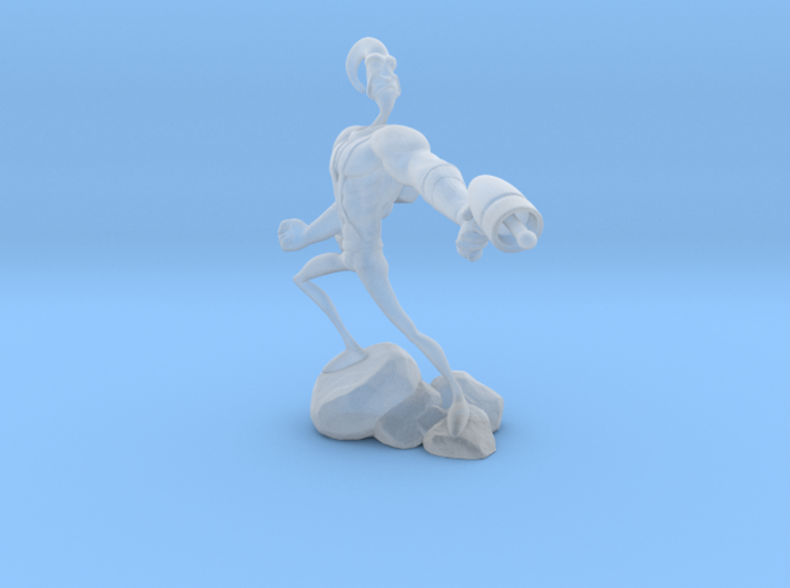 Earthworm Jim 1/60 miniature for games and rpg 3d printed