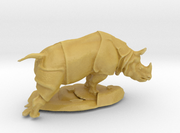 HO Scale Rhino 3d printed