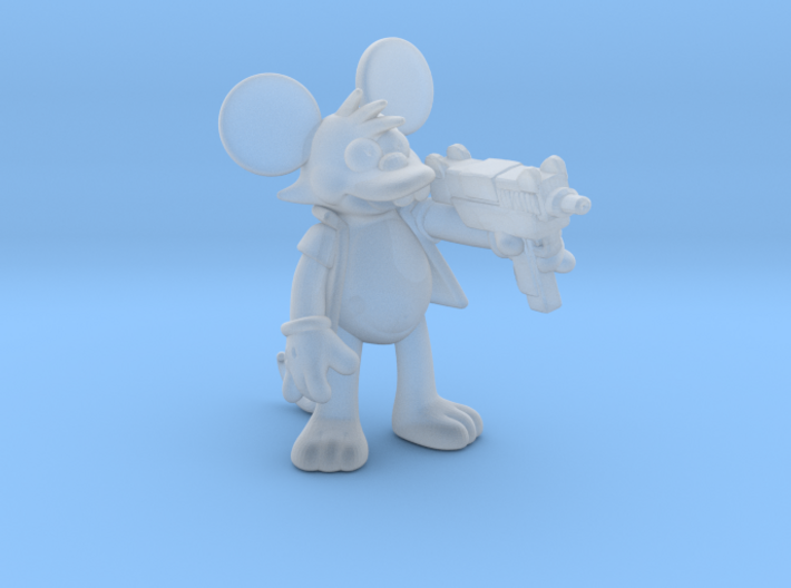 Simpsons Itchy 1/60 miniature for games and rpg 3d printed