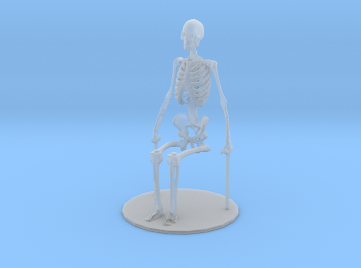 1-35 Scale Sitting Skeleton 3d printed