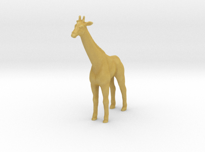 HO Scale Giraffe 3d printed